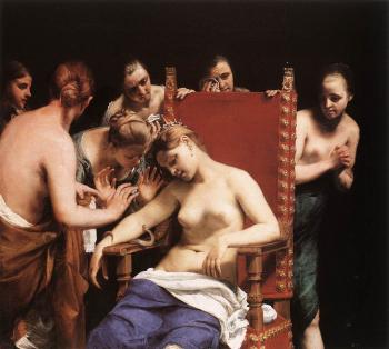 Guido Cagnacci : The Death of Cleopatra II